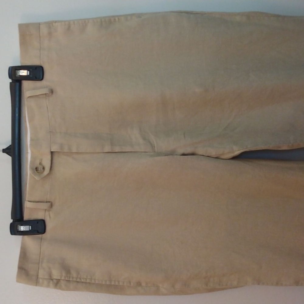 Pronto Uomo Platinum Tan Linen Summer/Beach Pants  36 - 30